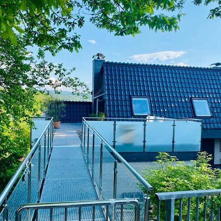 Ferienwohnung Waldblick Kaufungen Buitenkant foto