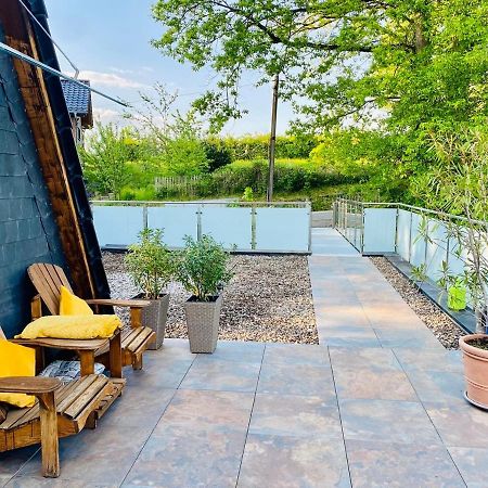 Ferienwohnung Waldblick Kaufungen Buitenkant foto